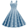 שמלת 50 Pin Up Blue