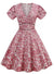 50s Pin Up Dress Candy Pink